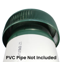 Model AV - 12 - PVC | Aura Vent | 12" Diameter | PVC Pipe Schedule 40 & 80 - Active Ventilation Products