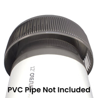 Model AV - 12 - PVC | Aura Vent | 12" Diameter | PVC Pipe Schedule 40 & 80 - Active Ventilation Products