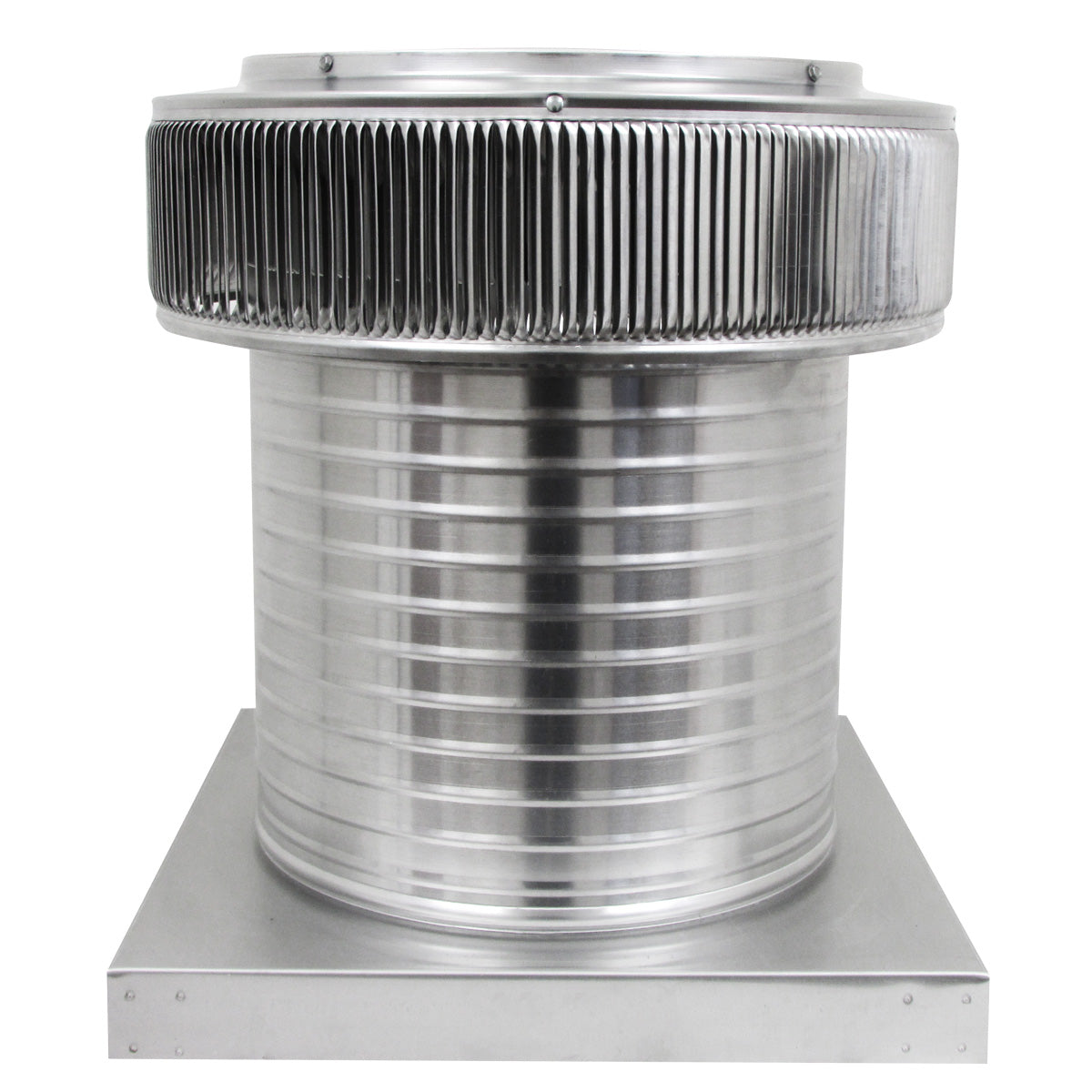 Model AF-14-C12-CMF | Aura Fan | 14" Diameter | 12" Tall Collar | Curb Mount Flange | CFM: 1000