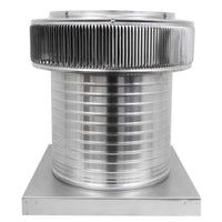 Gravity Roof Ventilator 14" dia with Curb Mount Base - Active Ventilation Products