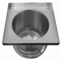 Gravity Roof Ventilator 14" dia with Curb Mount Base - Active Ventilation Products