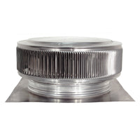 Gravity Ventilator - Aura Ventilator | 14" Diameter | 2" Tall Collar | Flat Base | 144 Sq. In. NFA - Active Ventilation Products