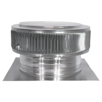 Gravity Ventilator - Aura Ventilator | 14" Diameter | 4" Tall Collar | Flat Base | 144 Sq. In. NFA - Active Ventilation Products