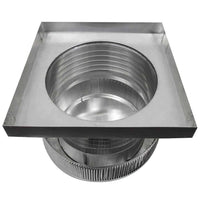 Gravity Roof Ventilator 14" dia with Curb Mount Base - Active Ventilation Products