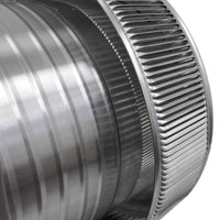 Gravity Ventilator - Aura Ventilator | 14" Diameter | 6" Tall Collar | Flat Base - Active Ventilation Products