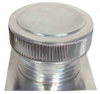 Gravity Ventilator - Aura Ventilator | 14" Diameter | 6" Tall Collar | Flat Base - Active Ventilation Products