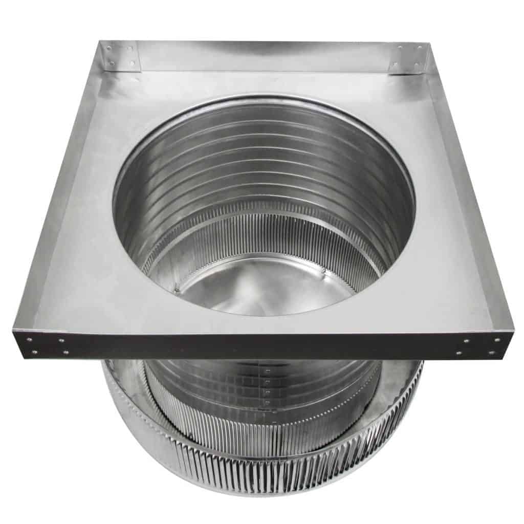 Aura Ventilator with Curb Mount Base