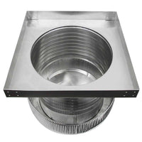 Gravity Roof Ventilator 14" dia with Curb Mount Base - Active Ventilation Products