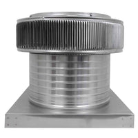 Gravity Roof Ventilator 14" dia with Curb Mount Base - Active Ventilation Products