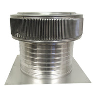 Gravity Ventilator - Aura Ventilator | 14" Diameter | 8" Tall Collar | Flat Base | 144 Sq. In. NFA - Active Ventilation Products