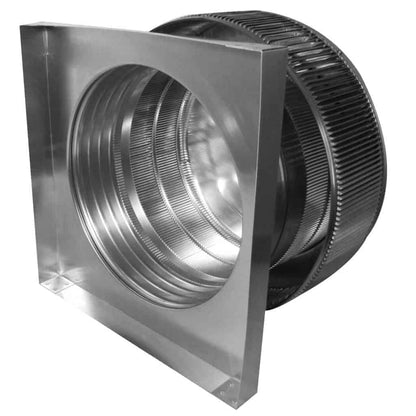 Aura Gravity Roof Ventilator 200 NFA |  16" Diameter | 4" Tall Collar  | Curb Mount Flange