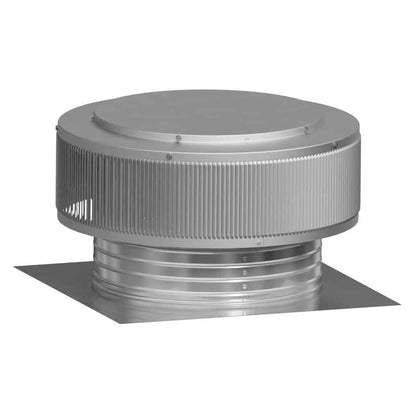 Aura Gravity Ventilator 200 NFA | 16" Diameter | 4" Tall Collar | Flat Flange | 200 Sq. In. NFA