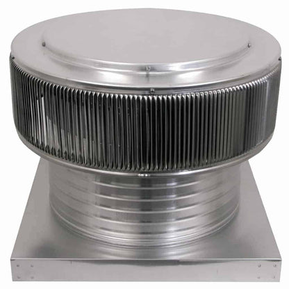 Aura Gravity Roof Ventilator 200 NFA |  16" Diameter | 6" Tall Collar  | Curb Mount Flange