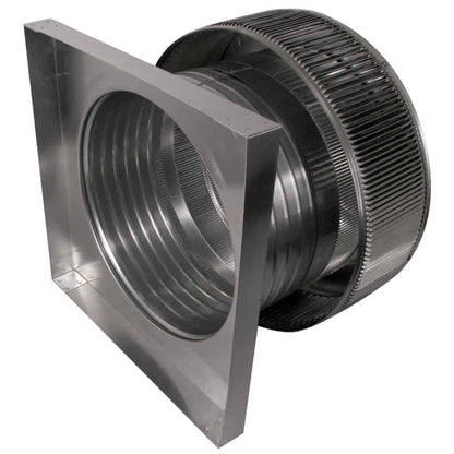 Aura Gravity Roof Ventilator 200 NFA |  16" Diameter | 6" Tall Collar  | Curb Mount Flange