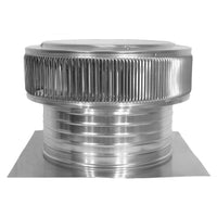 Gravity Vent - Aura Ventilator | 200 NFA | 16" Diameter | 6" Tall Collar | Flat Base - Active Ventilation Products