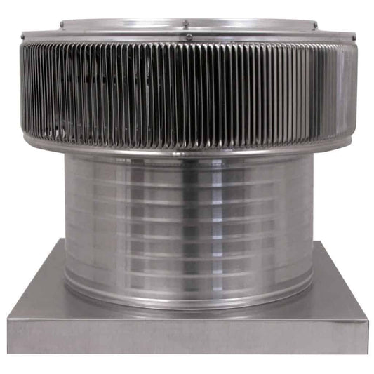 Model AV-16-C8-CMF | Aura Ventilator |  16" Diameter | 8" Tall Collar  | Curb Mount Flange | 200 Sq. In. NFA