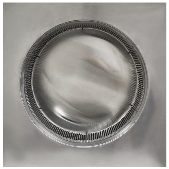 Gravity Vent - Aura Ventilator | 200 NFA | 16" Diameter | 6" Tall Collar | Flat Base