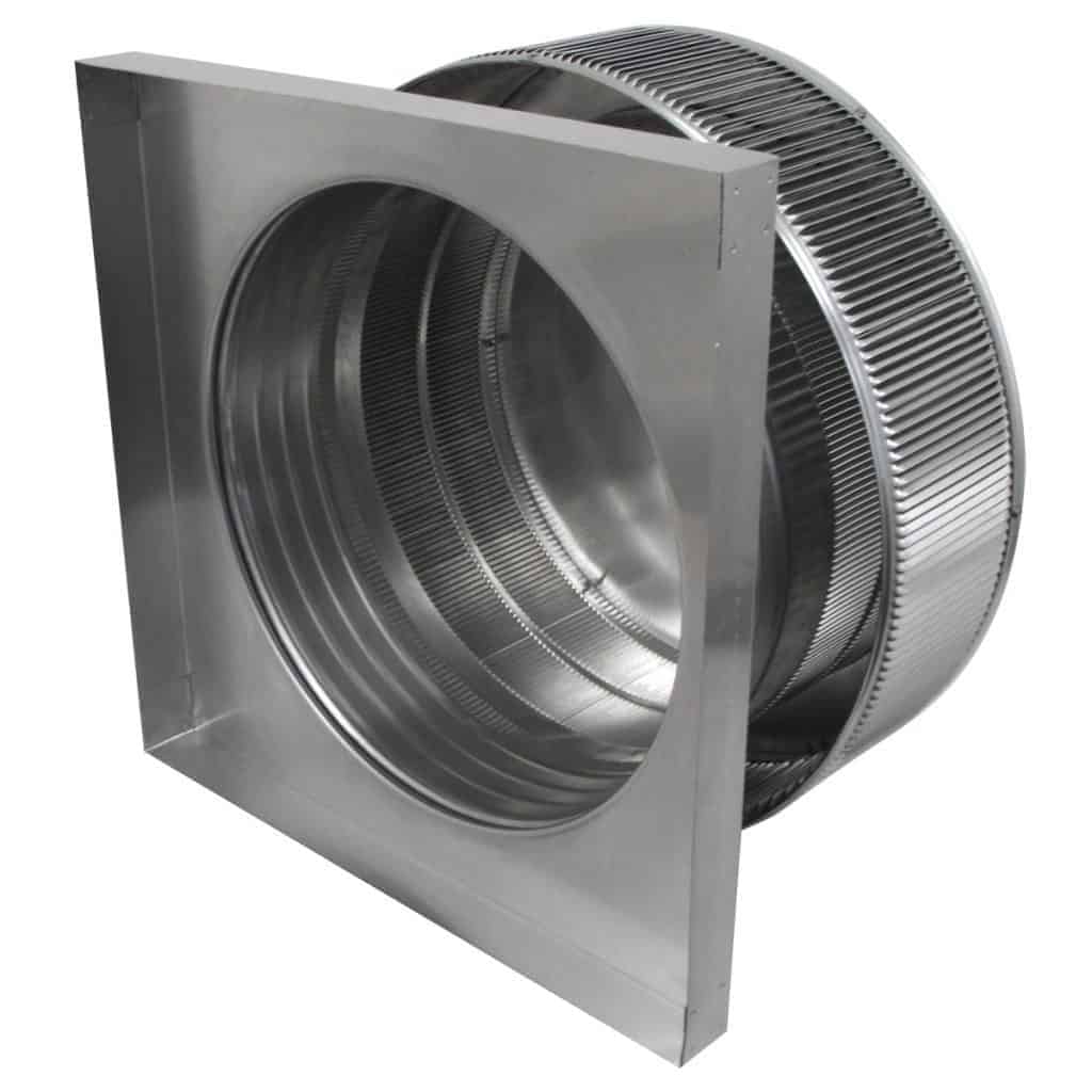 Model AV-18-C4-CMF | Aura Ventilator |  18" Diameter | 4" Tall Collar  | Curb Mount Flange | 254 Sq. In. NFA