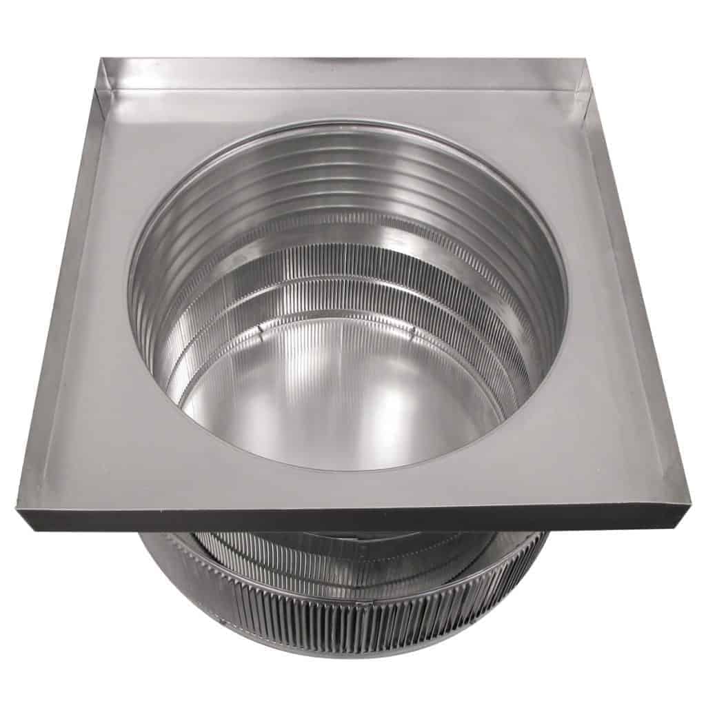 Model AV-18-C6-CMF | Aura Ventilator |  18" Diameter | 6" Tall Collar  | Curb Mount Flange | 254 Sq. In. NFA