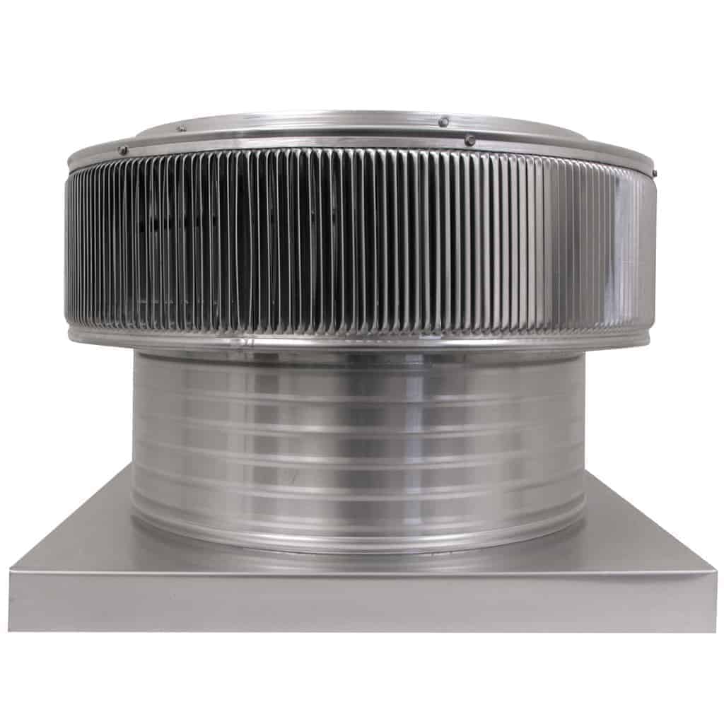 Model AV-18-C6-CMF | Aura Ventilator |  18" Diameter | 6" Tall Collar  | Curb Mount Flange | 254 Sq. In. NFA