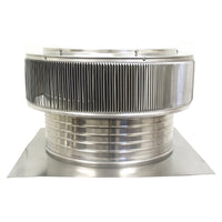Gravity Vent - Aura Ventilator | 254 NFA | 18" Diameter | 6" Tall Collar | Flat Base - Active Ventilation Products