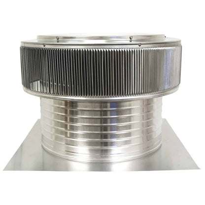 Model AF-18-C8 | Aura Fan | 18" Diameter | 8" Tall Collar | Flat Flange | CFM: 2200