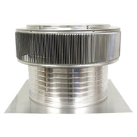 Gravity Vent - Aura Ventilator | 254 NFA | 18" Diameter | 8" Tall Collar | Flat Base - Active Ventilation Products