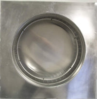 Gravity Vent - Aura Ventilator | 254 NFA | 18" Diameter | 8" Tall Collar | Flat Base - Active Ventilation Products