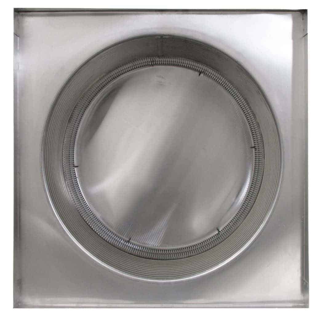 Model AV-20-C12-CMF | Aura Ventilator |  20" Diameter | 12" Tall Collar  | Curb Mount Flange | 314 Sq. In. NFA