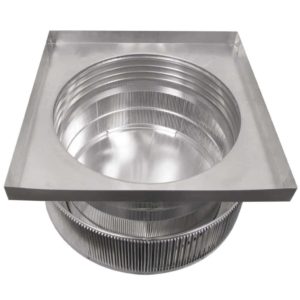 Model AV-20-C4-CMF | Aura Ventilator |  20" Diameter | 4" Tall Collar  | Curb Mount Flange | 314 Sq. In. NFA