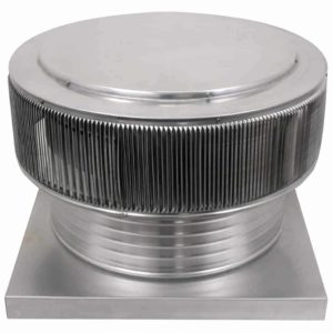 Model AV-20-C6-CMF | Aura Ventilator |  20" Diameter | 6" Tall Collar  | Curb Mount Flange | 314 Sq. In. NFA