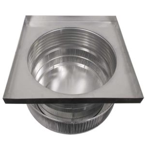 Model AV-20-C6-CMF | Aura Ventilator |  20" Diameter | 6" Tall Collar  | Curb Mount Flange | 314 Sq. In. NFA