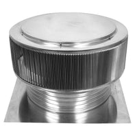 Gravity Ventilator - Aura Vent | 314 NFA | 20" Diameter | 6" Tall Collar | Flat Base - Active Ventilation Products