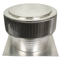Gravity Ventilator - Aura Vent | 314 NFA | 20" Diameter | 8" Tall Collar | Flat Base - Active Ventilation Products
