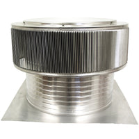 Gravity Ventilator - Aura Vent | 314 NFA | 20" Diameter | 8" Tall Collar | Flat Base - Active Ventilation Products
