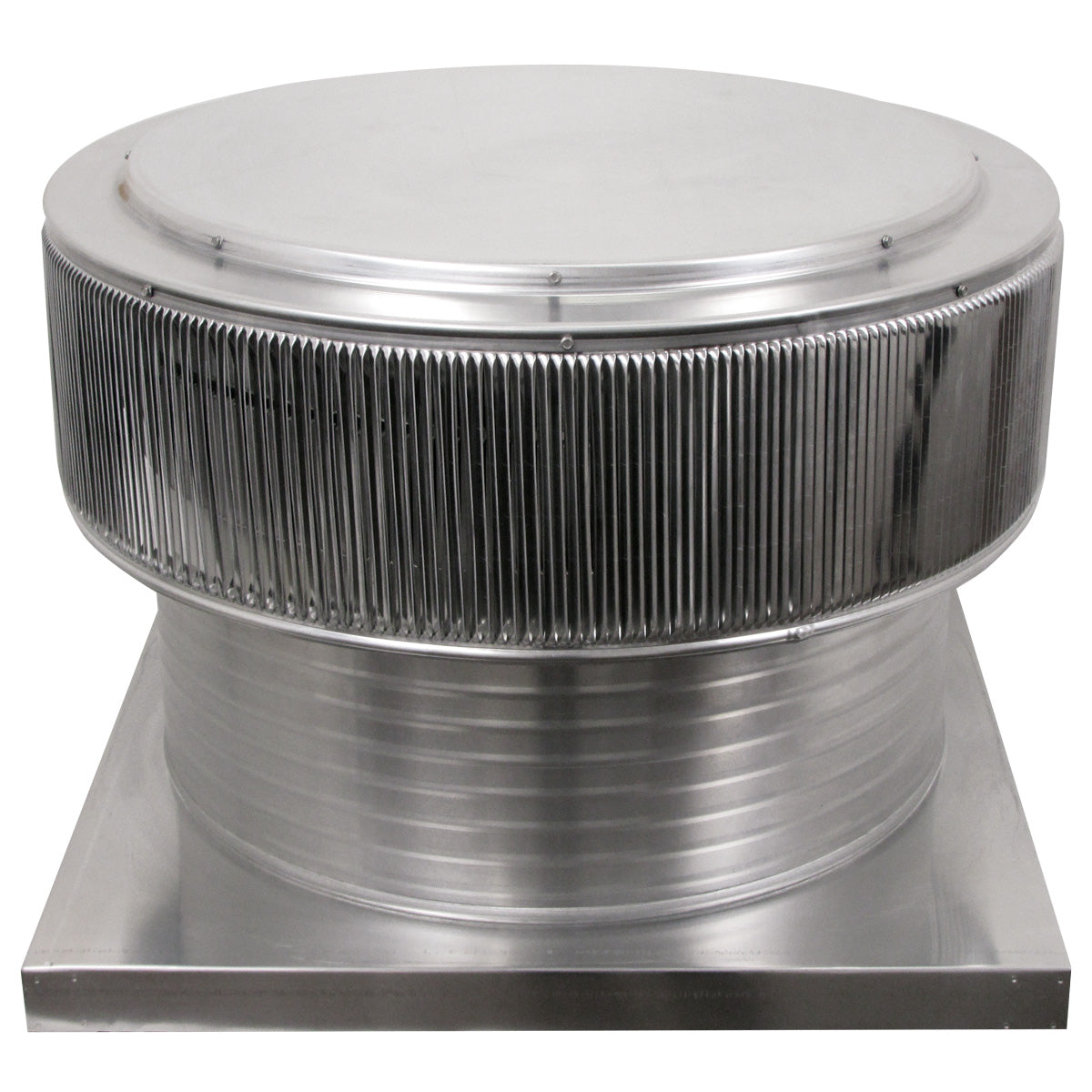 Model AV-24-C8-CMF | Aura Ventilator |  24" Diameter | 8" Tall Collar  | Curb Mount Flange | 452 Sq. In. NFA