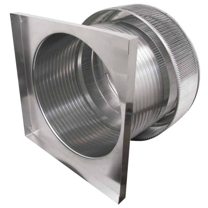 Model AV-24-C12-CMF | Aura Ventilator |  24" Diameter | 12" Tall Collar  | Curb Mount Flange | 452 Sq. In. NFA