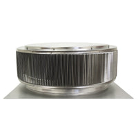 Gravity Ventilator - Aura Vent | 452 NFA | 24" Diameter | 2" Tall Collar | Flat Base - Active Ventilation Products
