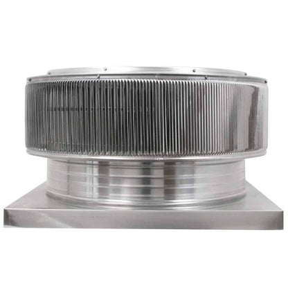 Model AV-24-C4-CMF | Aura Ventilator |  24" Diameter | 4" Tall Collar  | Curb Mount Flange | 452 Sq. In. NFA