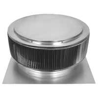 Gravity Ventilator - Aura Vent | 452 NFA | 24" Diameter | 4" Tall Collar | Flat Base - Active Ventilation Products