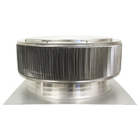 Gravity Ventilator - Aura Vent | 452 NFA | 24" Diameter | 4" Tall Collar | Flat Base - Active Ventilation Products
