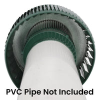 Model AV - 3 - PVC | Aura Vent | 3" Diameter | PVC Pipe Schedule 40 & 80 - Active Ventilation Products