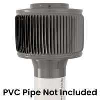 Model AV - 3 - PVC | Aura Vent | 3" Diameter | PVC Pipe Schedule 40 & 80 - Active Ventilation Products