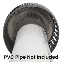 Model AV - 3 - PVC | Aura Vent | 3" Diameter | PVC Pipe Schedule 40 & 80 - Active Ventilation Products