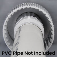 Model AV - 3 - PVC | Aura Vent | 3" Diameter | PVC Pipe Schedule 40 & 80 - Active Ventilation Products