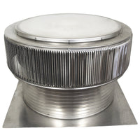 Gravity Ventilator - Aura Ventilator | 706 NFA | 30" Diameter | 12" Tall Collar | Flat Base - Active Ventilation Products