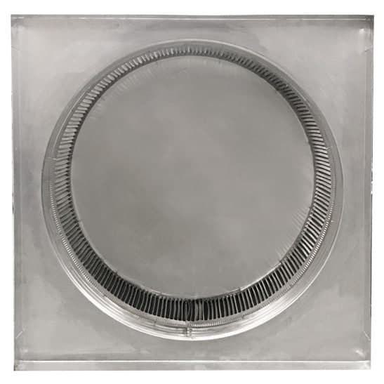 Model AV-30-C4-CMF | Aura Ventilator |  30" Diameter | 4" Tall Collar  | Curb Mount Flange | 706 Sq. In. NFA