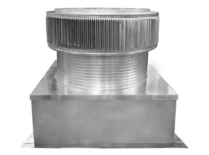 Model AV-36-C12-CMF | Aura Ventilator |  36" Diameter | 12" Tall Collar  | Curb Mount Flange | 1017 Sq. In. NFA