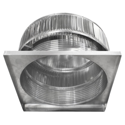 Model AV-36-C8-CMF | Aura Ventilator |  36" Diameter | 8" Tall Collar  | Curb Mount Flange | 1017 Sq. In. NFA