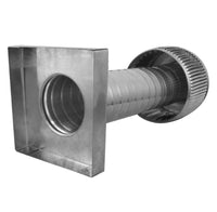 Gravity Roof Ventilator 4" with Curb Mount Base - Active Ventilation Products